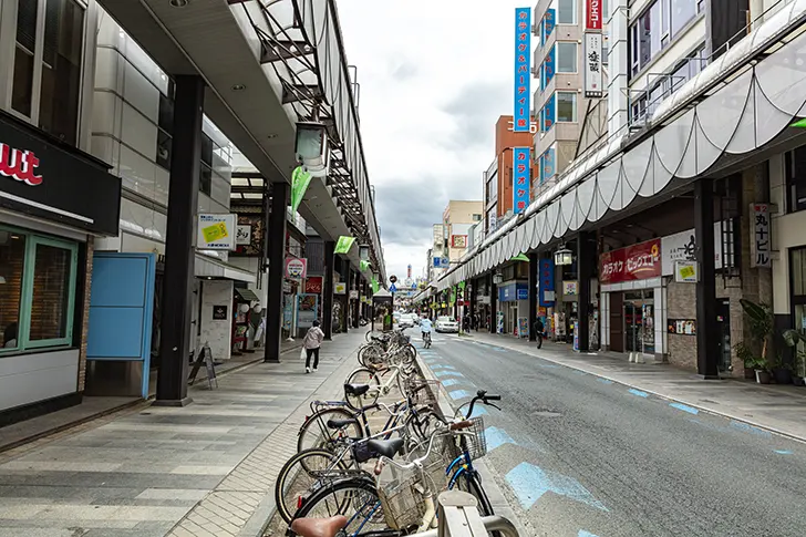 Free Morioka Odori Shopping Street Photo Material