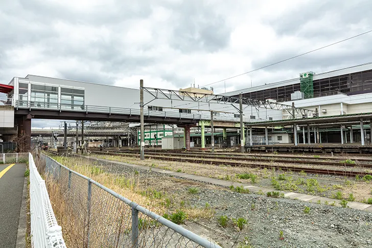 盛岡駅西口周辺のフリー写真素材