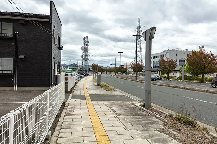 盛岡駅西通のフリー写真素材