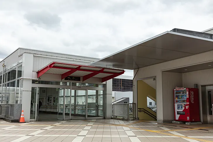 盛岡駅西口のフリー写真素材