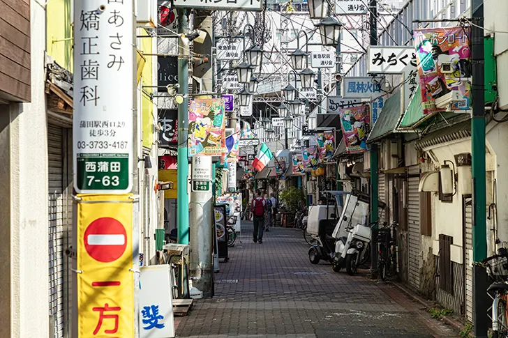 蒲田东急站街道协会免费照片素材