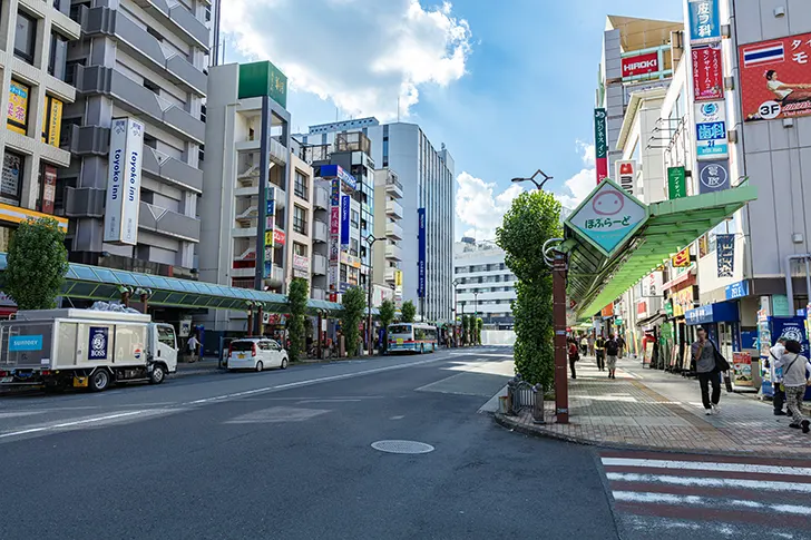 Free Kamata East Exit Shopping Street Photo Material