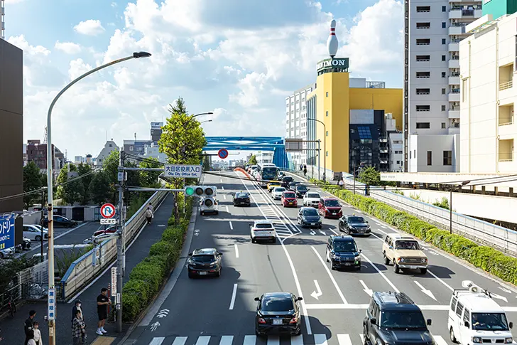 Free Kamata Kanpachi Street Photo Material