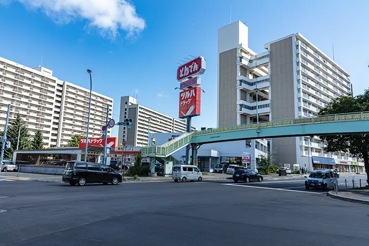 札幌东区役所前站附近免费照片素材