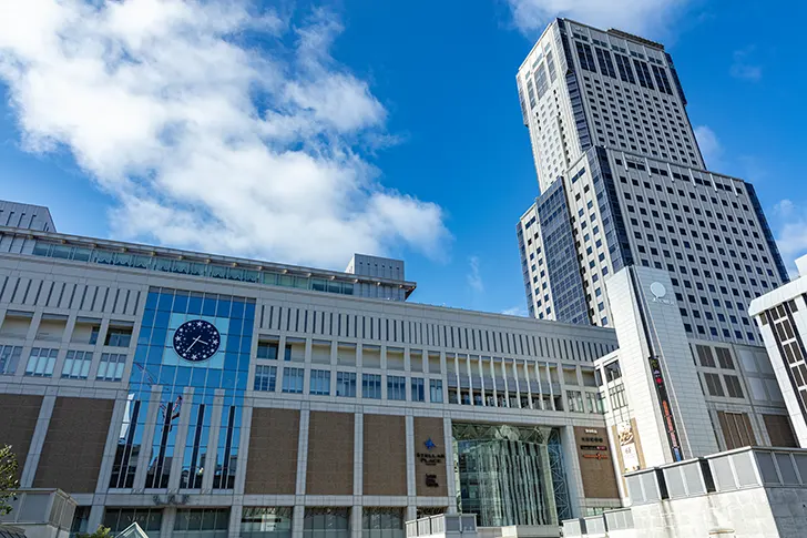 Free Sapporo Station Photo Material