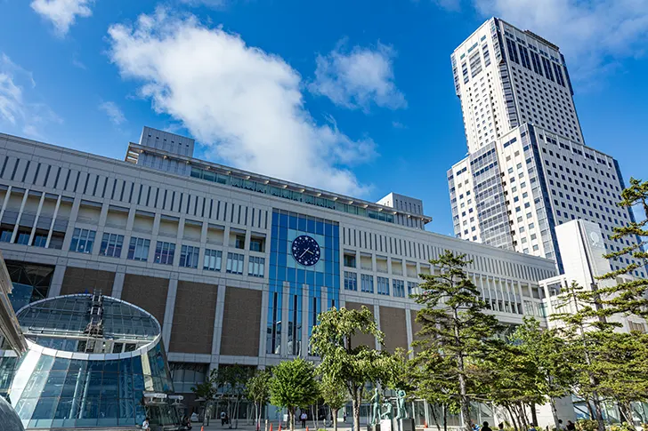 Free Sapporo Station Photo Material