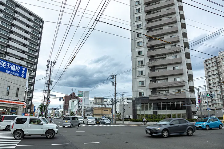 札幌 西町北20丁目のフリー写真素材