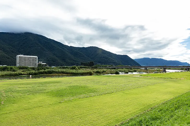 戸倉千曲川緑地公園免费照片素材