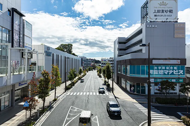 Free Ueda Station area Photo Material