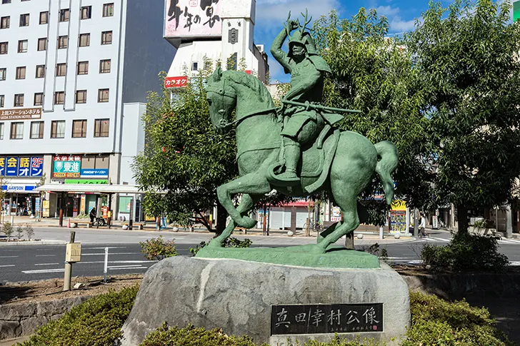 真田幸村骑马像免费照片素材