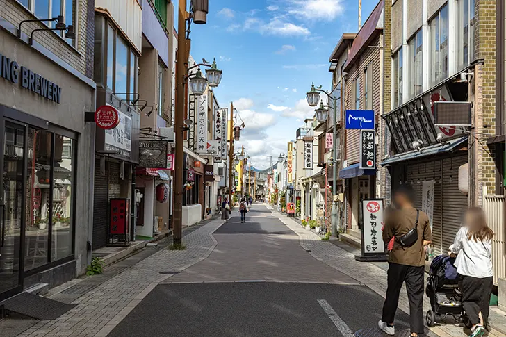 Free Ueda Castle Entrance Tenjin Street Photo Material