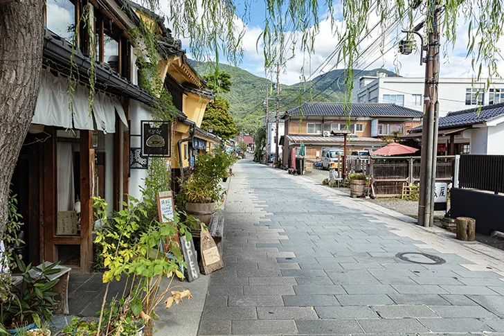 Free Ueda Yanagimachi Old Hokkoku Kaido Photo Material