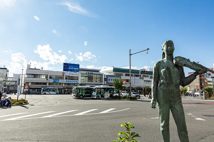 Free Matsumoto Station area Photo Material