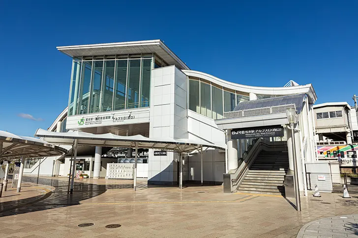 Free Matsumoto Station Alps Exit Photo Material