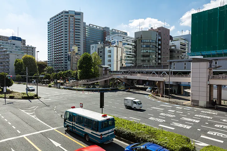 Free Around Omori Kaigan Station Photo Material