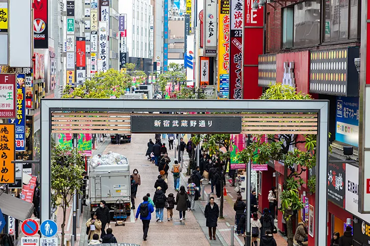 新宿武藏野街免费照片素材