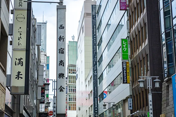 新宿旧青梅街道免费照片素材