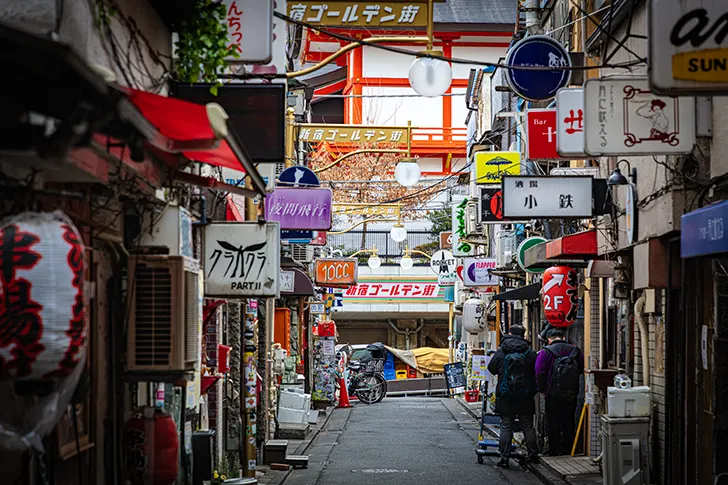 新宿黄金街免费照片素材