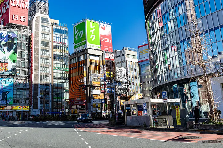 Free Shinjuku O-guard East Area Photo Material