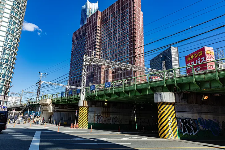 Free Shinjuku O-guard West Area Photo Material