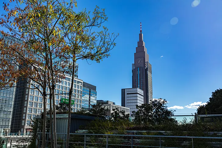 新宿站新南口地区免费照片素材