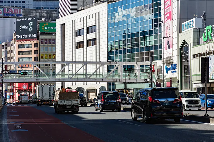 新宿甲州街道免费照片素材