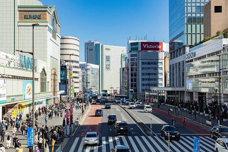 Free Shinjuku Koshu Kaido Photo Material