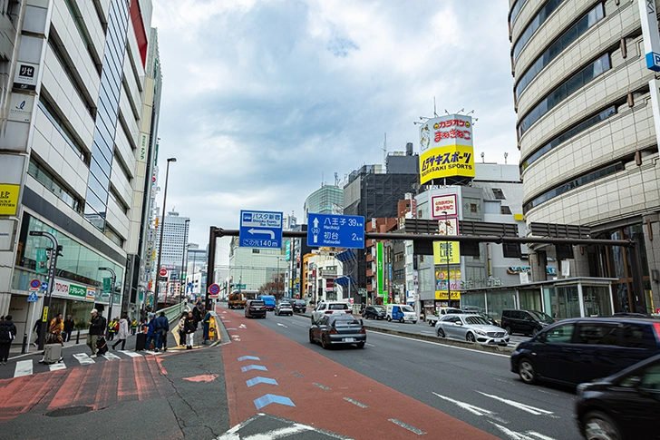 新宿4丁目免费照片素材