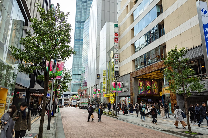 新宿漫步路免费照片素材