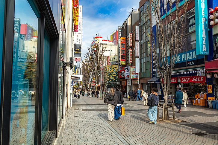 Free Shinjuku Moa 2nd Street Photo Material