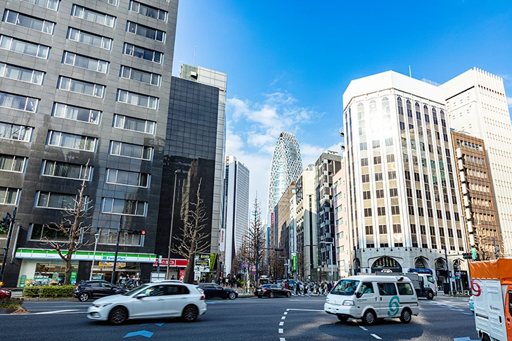 新宿甲州街道免费照片素材