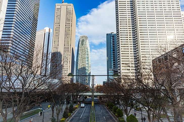 Free Shinjuku Chuo Street Photo Material