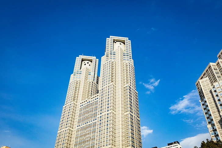 東京都庁のフリー写真素材