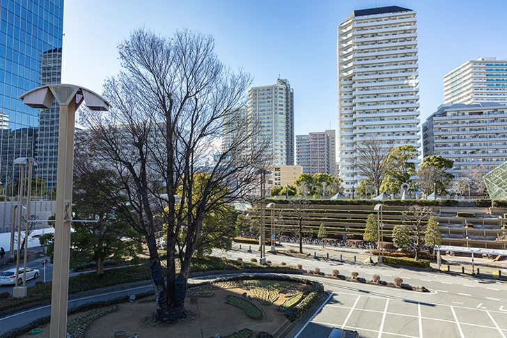 川口駅西口周辺のフリー写真素材