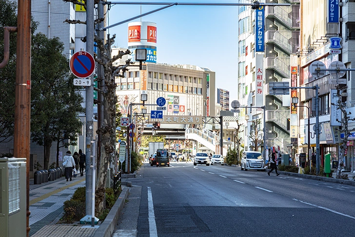 Free Kawaguchi Honmachi Boulevard Photo Material