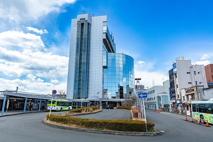 飯能駅北口周辺のフリー写真素材