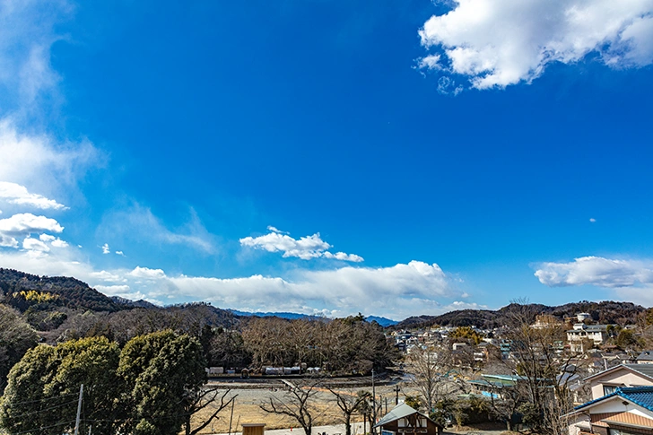 飯能の景色のフリー写真素材