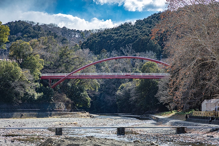 飯能河原のフリー写真素材