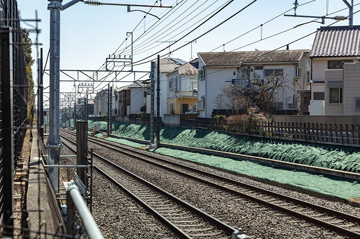 Free Nishikoigakubo Railway Tracks Photo Material