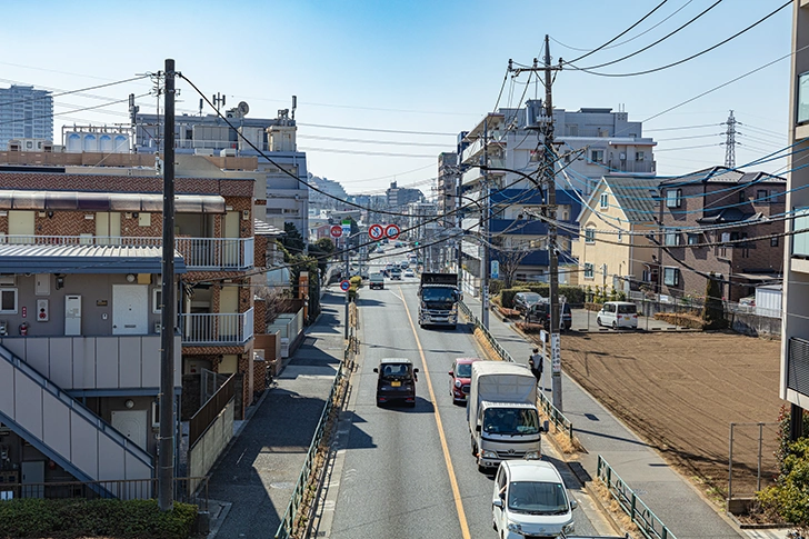 Free Kokubunji Fuchu Kaido Photo Material