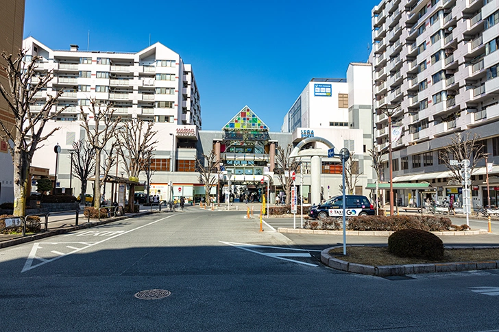 Free Nishi-Kokubunji Station South Exit Area Photo Material