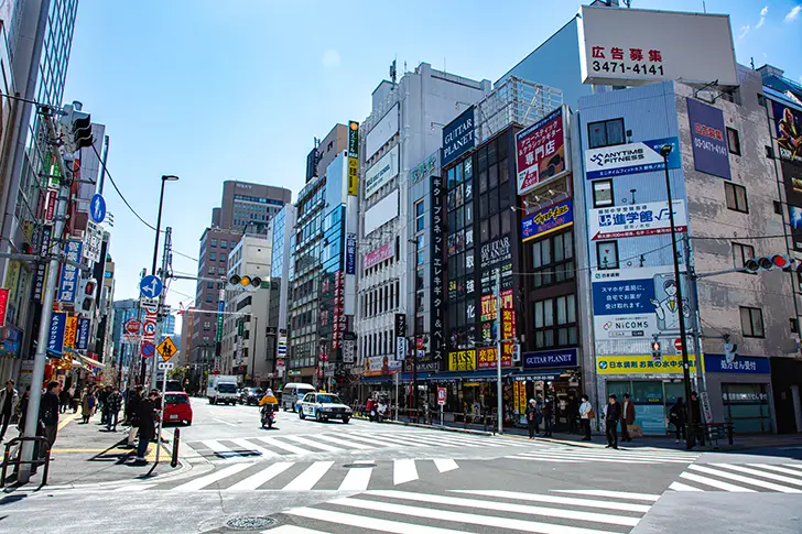 Free Ochanomizu Meiji University Street Photo Material