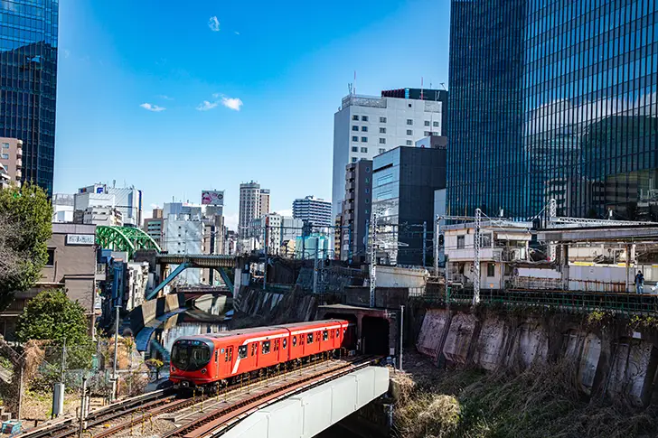 Free View from Hijiri Bridge Photo Material