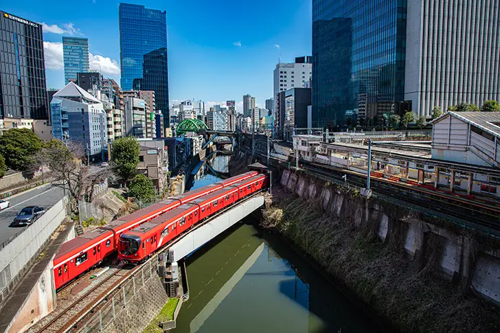 Free View from Hijiri Bridge Photo Material