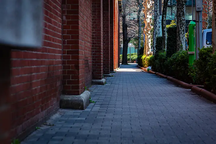 Free Sidewalk near the site of Manseibashi Station Photo Material