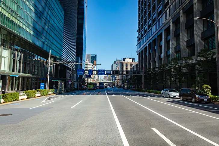 Free Nihonbashi Eidai Street Photo Material
