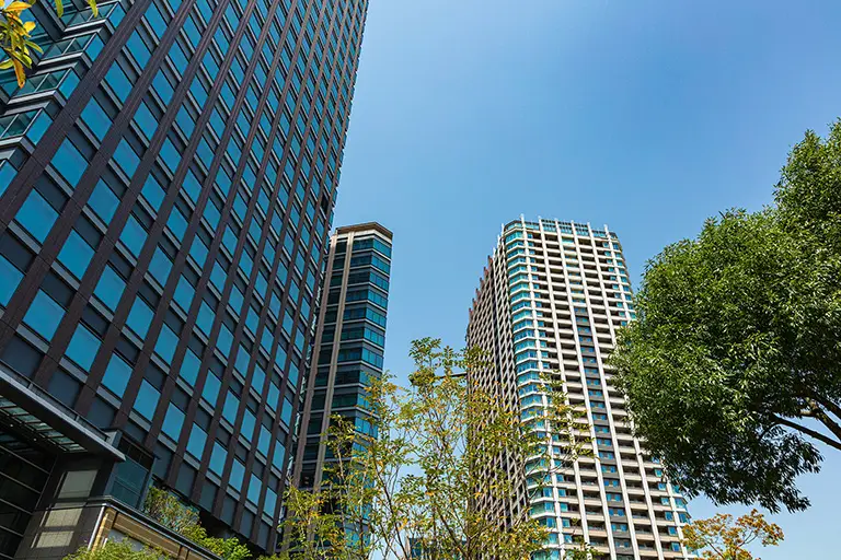 Free High-rise apartment building Photo Material