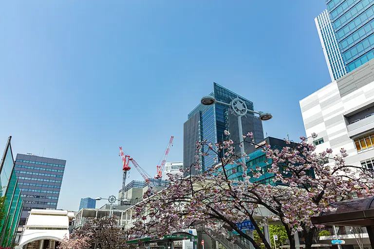 田町站附近的渚街免费照片素材