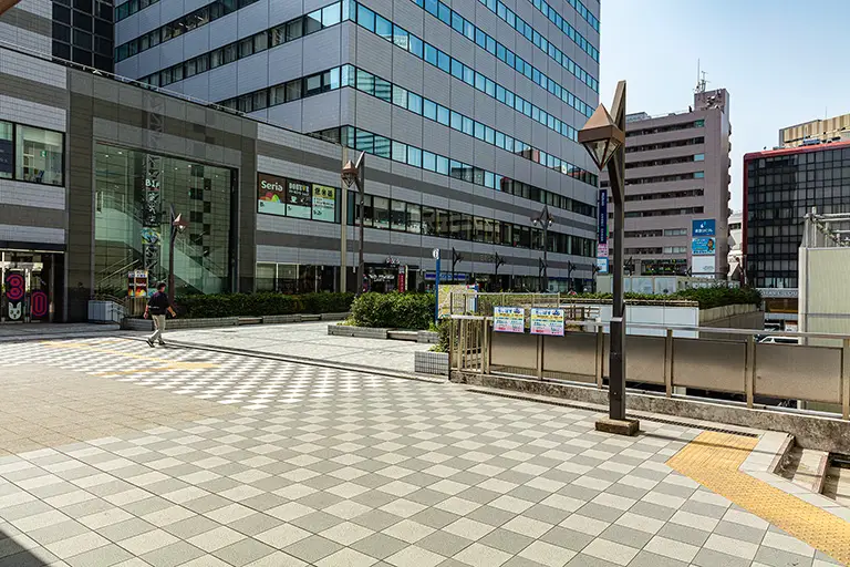 田町站三田出口附近免费照片素材