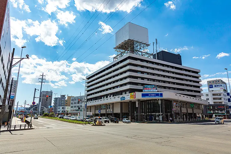 地下鉄白石駅周辺のフリー写真素材